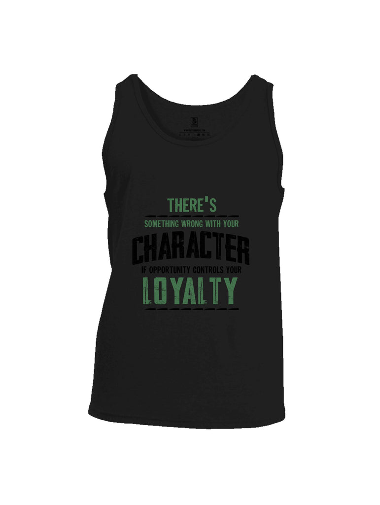 Battleraddle There'S Something Wrong With Your Character Black Sleeves Men Cotton Cotton Tank Top