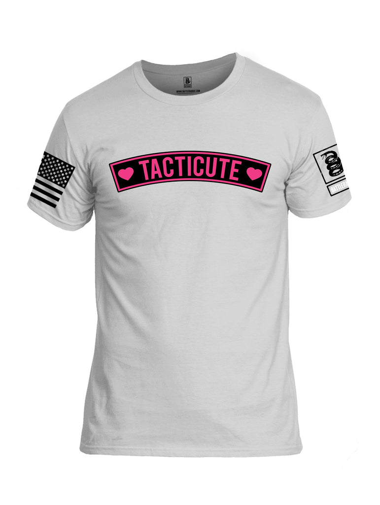 Battleraddle Tacticute  {sleeve_color} Sleeves Men Cotton Crew Neck T-Shirt