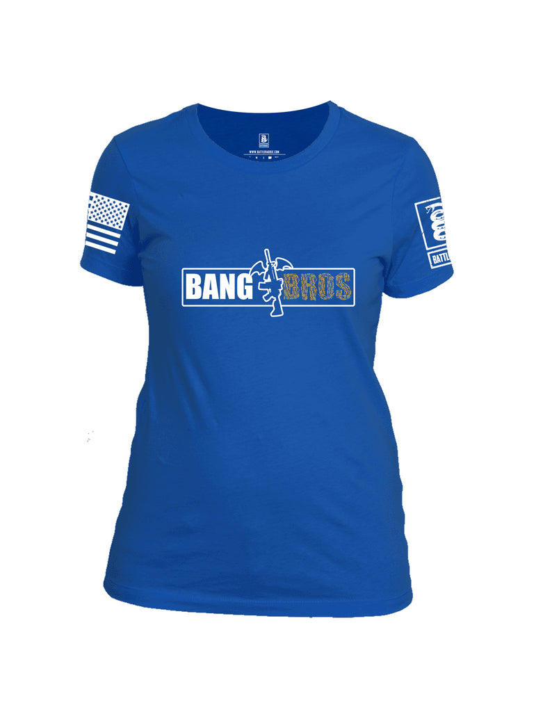 Battleraddle Bang Bros Ar15 Women Cotton Crew Neck T-Shirt