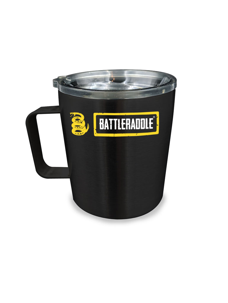 Battleraddle Superpatriot Stainless Steel Horizontal Original Logo Coffee Mug