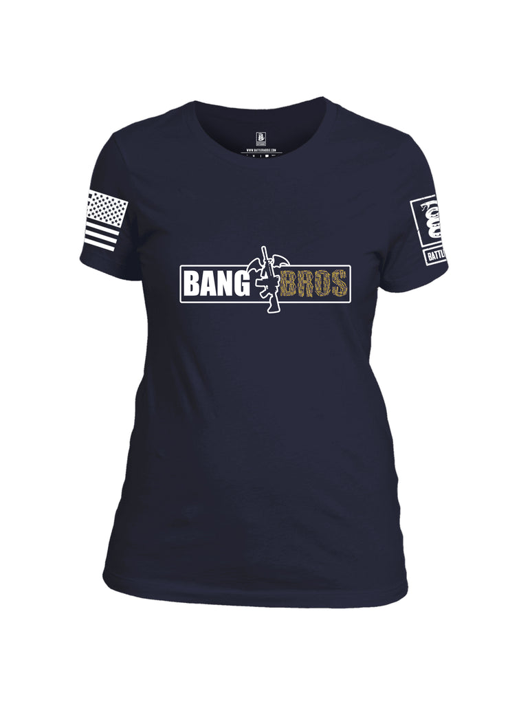 Battleraddle Bang Bros Ar15 Women Cotton Crew Neck T-Shirt