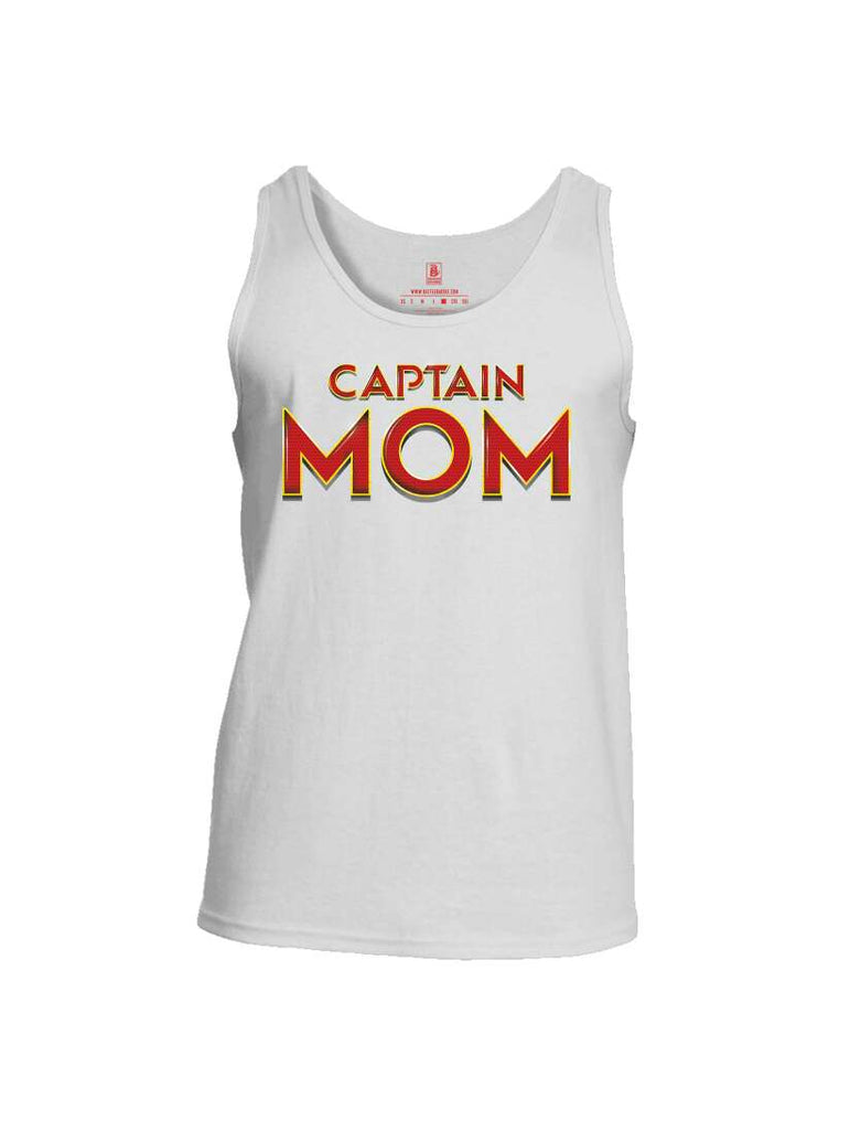 Battleraddle Captain Mom Mens Cotton Tank Top