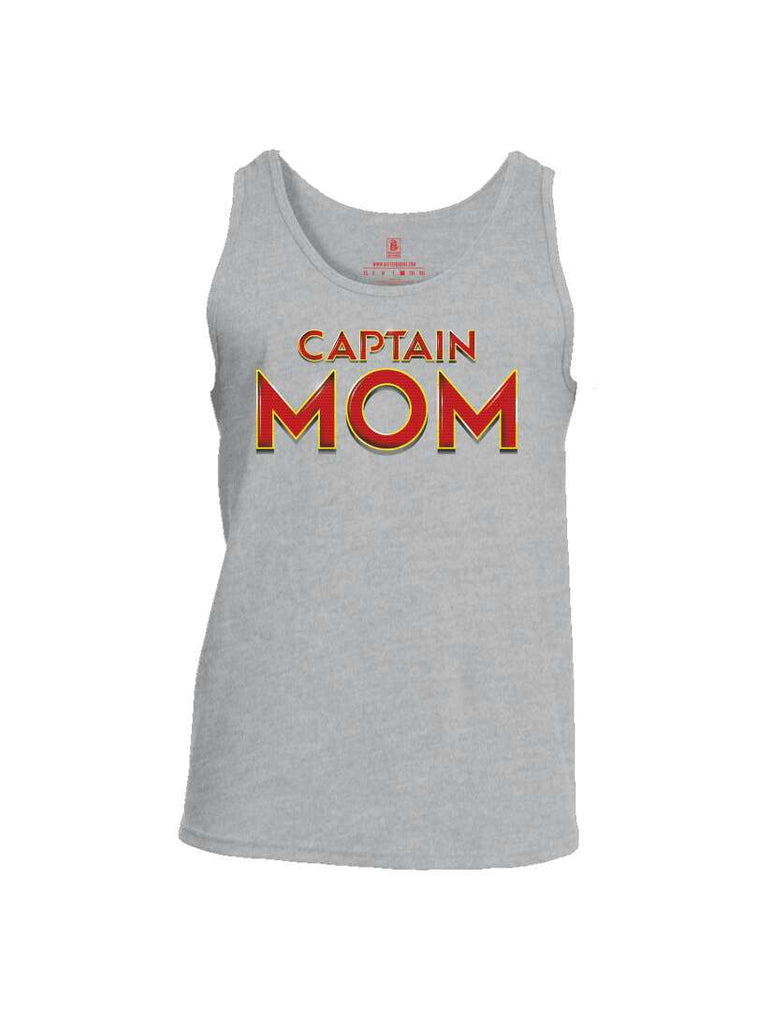 Battleraddle Captain Mom Mens Cotton Tank Top