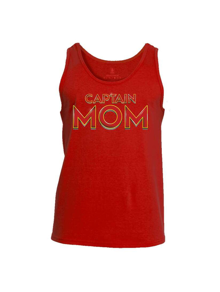 Battleraddle Captain Mom Mens Cotton Tank Top