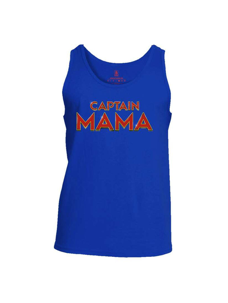 Battleraddle Captain Mama Mens Cotton Tank Top