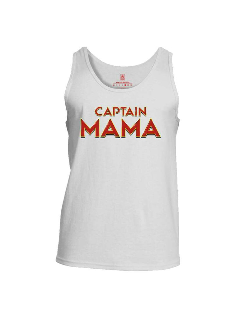 Battleraddle Captain Mama Mens Cotton Tank Top