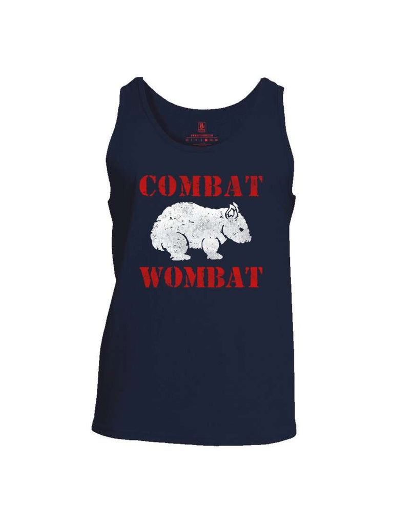 Battleraddle Combat Wombat Mens Cotton Tank Top