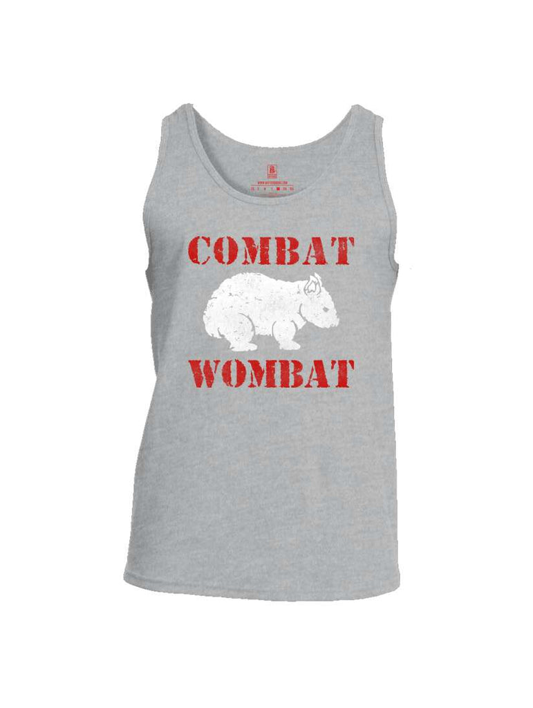 Battleraddle Combat Wombat Mens Cotton Tank Top