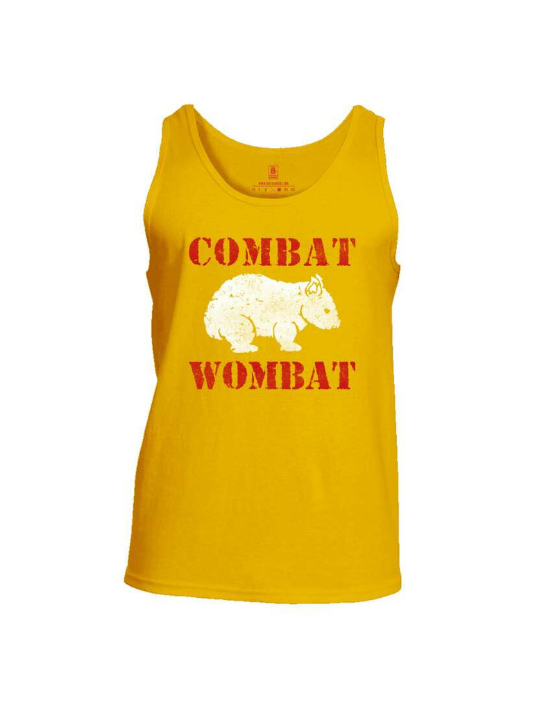 Battleraddle Combat Wombat Mens Cotton Tank Top