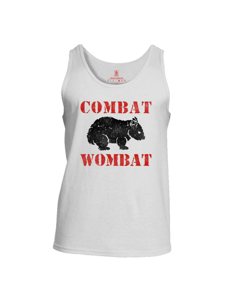 Battleraddle Combat Wombat Mens Cotton Tank Top