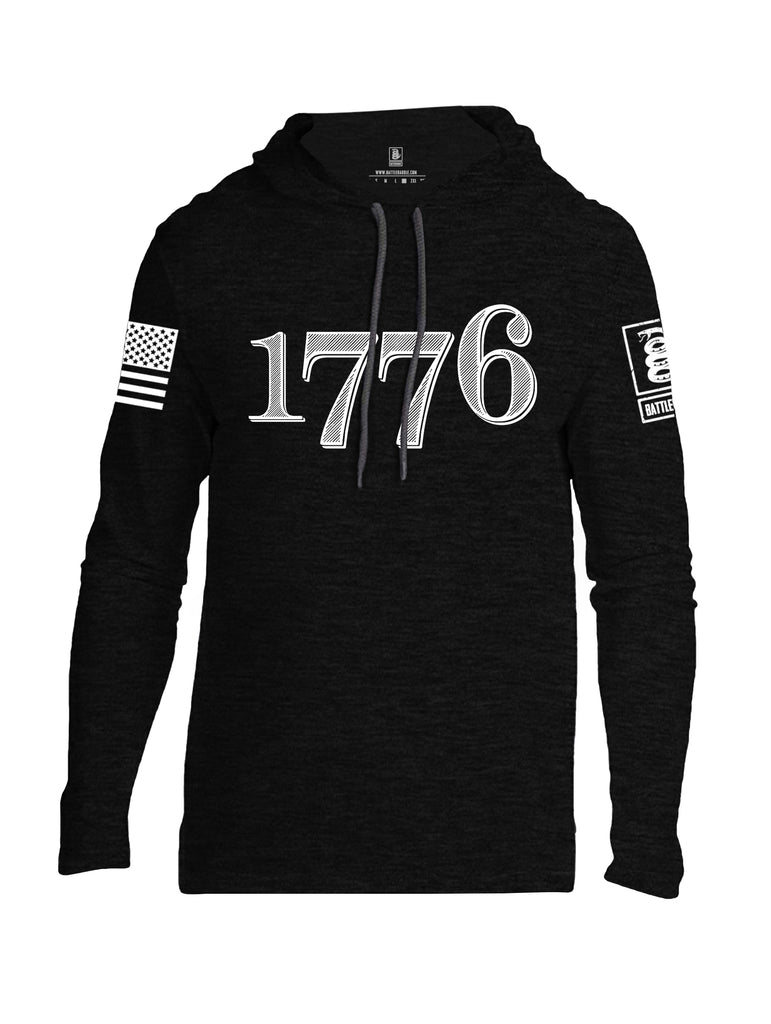 Battleraddle 1776 Men Cotton Thin Cotton Lightweight Hoodie