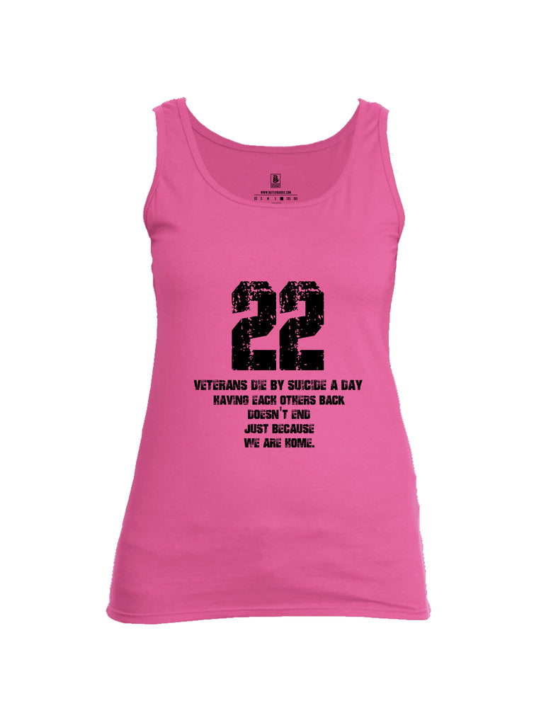 Battleraddle 22 A Day Black {sleeve_color} Sleeves Women Cotton Cotton Tank Top