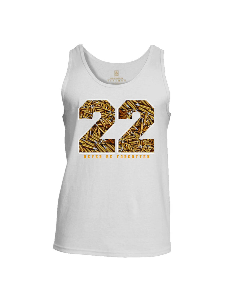 Battleraddle 22 Never Be Forgotten Mens Cotton Tank Top shirt|custom|veterans|Apparel-Mens Tank Top-Cotton