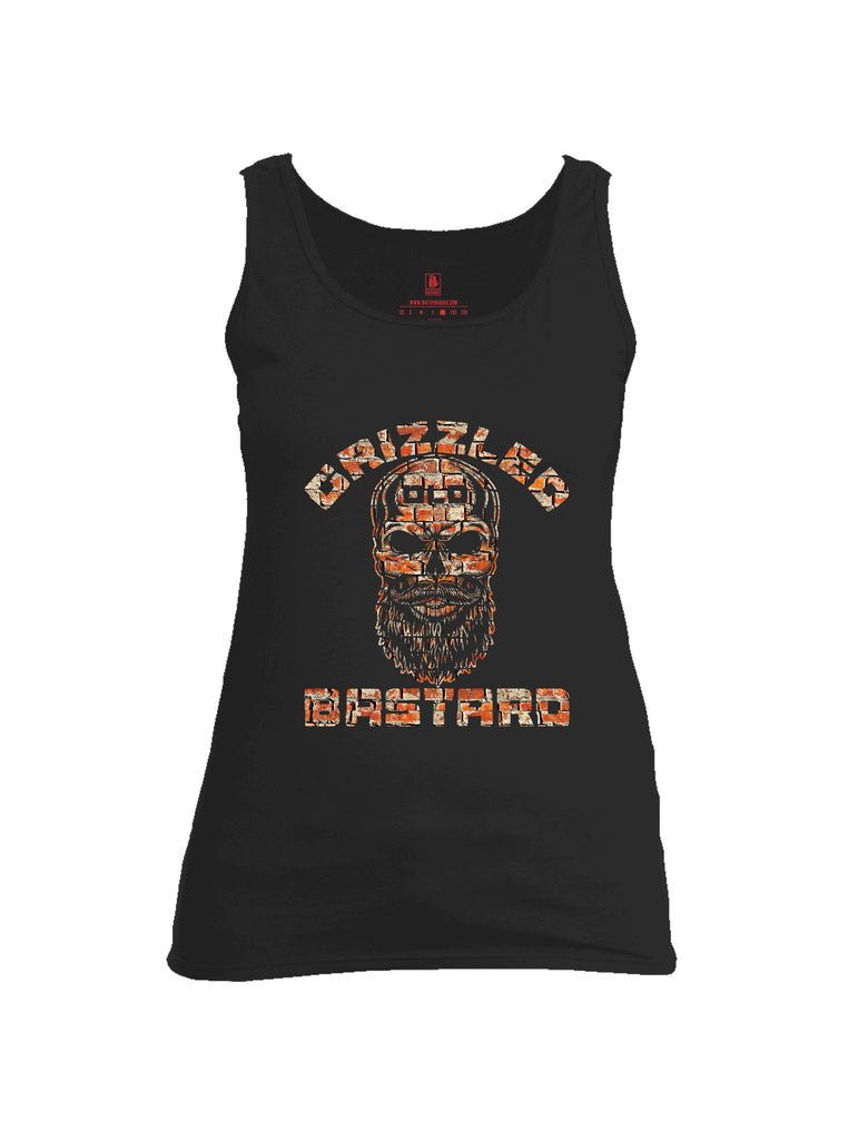 Battleraddle Grizzled Old Bastard  {sleeve_color} Sleeves Women Cotton Cotton Tank Top