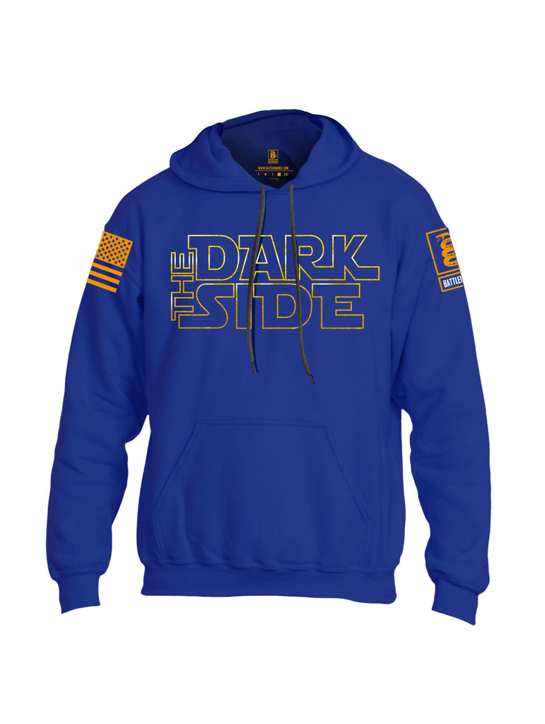 Battleraddle The Darkside {sleeve_color} Sleeves Uni Cotton Blended Hoodie With Pockets
