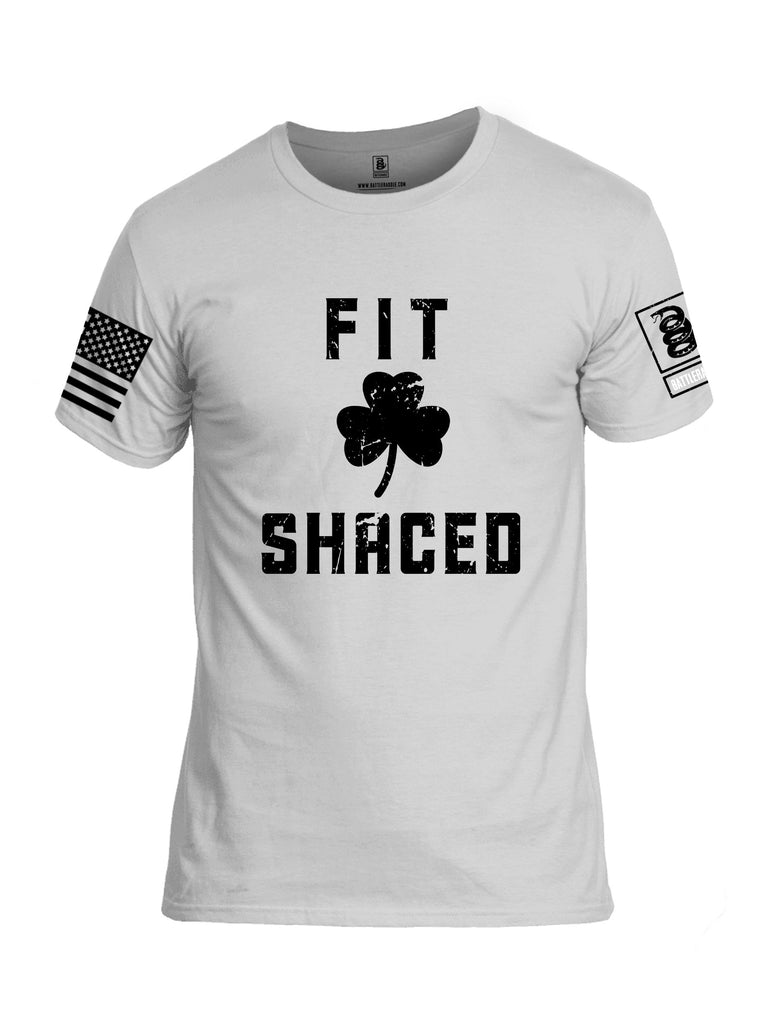 Battleraddle Fit Shaced Black Sleeves Men Cotton Crew Neck T-Shirt