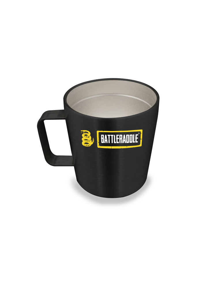 Battleraddle Superpatriot Stainless Steel Horizontal Original Logo Coffee Mug