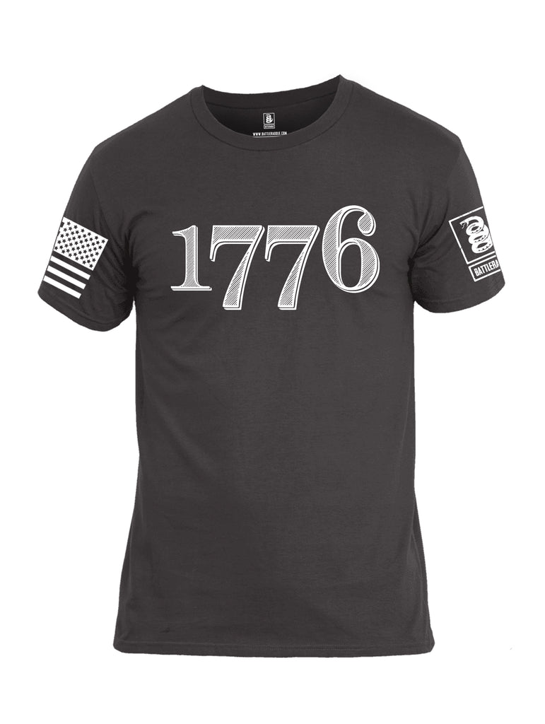 Battleraddle 1776 Men Cotton Crew Neck T-Shirt