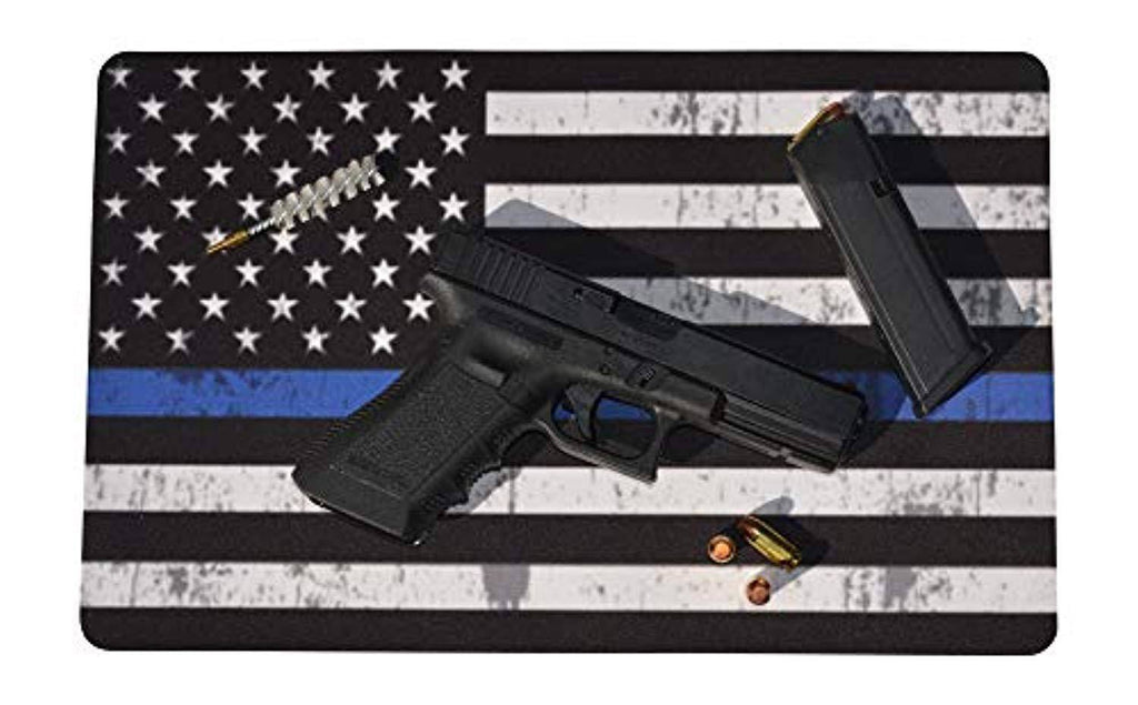 Battleradle Tactical Thin Blue Line Flag Gun Cleaning Mat shirt|custom|veterans|DSI