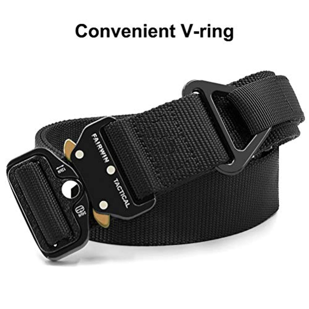 Battleraddle Military Belt with Quick Release Metal Buckle