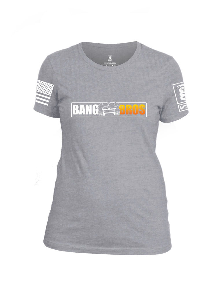 Battleraddle Bang Bros Tank Women Cotton Crew Neck T-Shirt