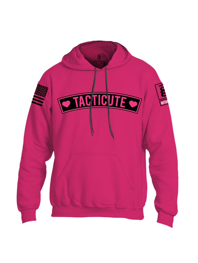 Battleraddle Tacticute  {sleeve_color} Sleeves Uni Cotton Blended Hoodie With Pockets