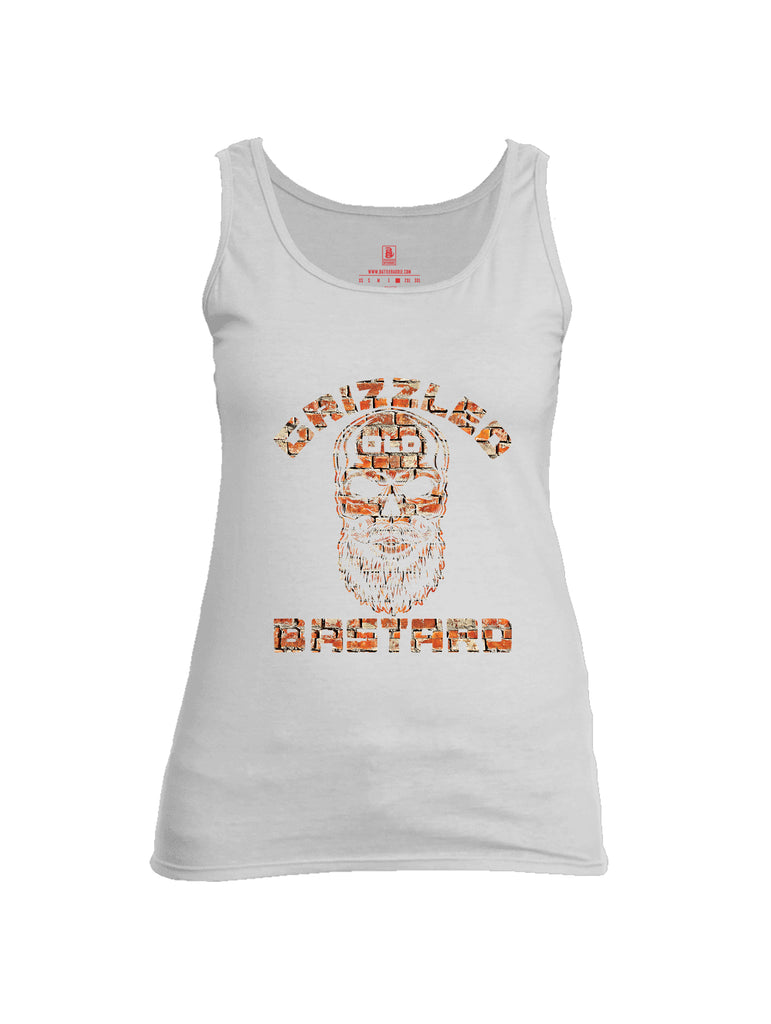 Battleraddle Grizzled Old Bastard  {sleeve_color} Sleeves Women Cotton Cotton Tank Top