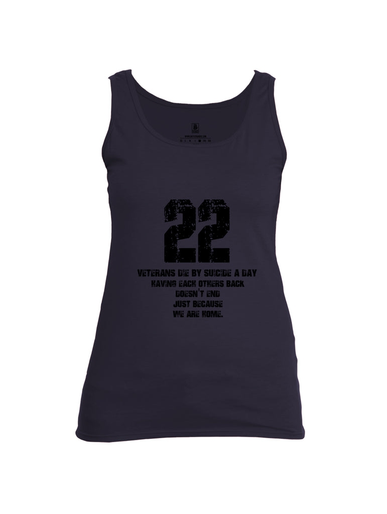 Battleraddle 22 A Day Black {sleeve_color} Sleeves Women Cotton Cotton Tank Top