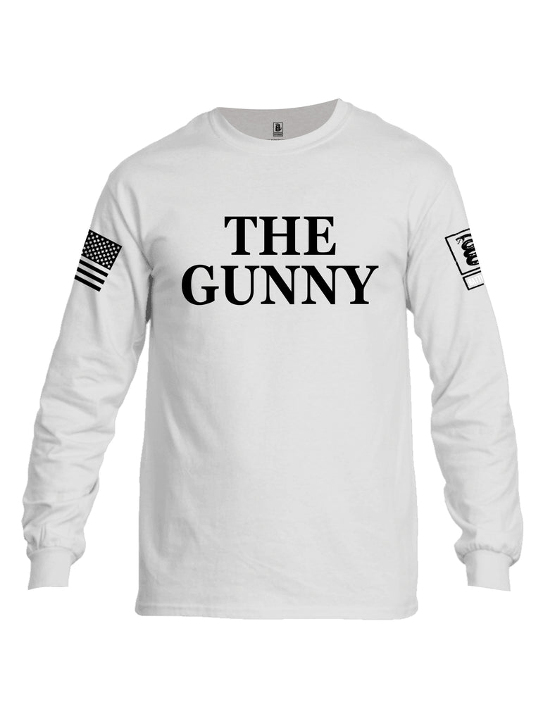 Battleraddle The Gunny {sleeve_color} Sleeves Men Cotton Crew Neck Long Sleeve T Shirt