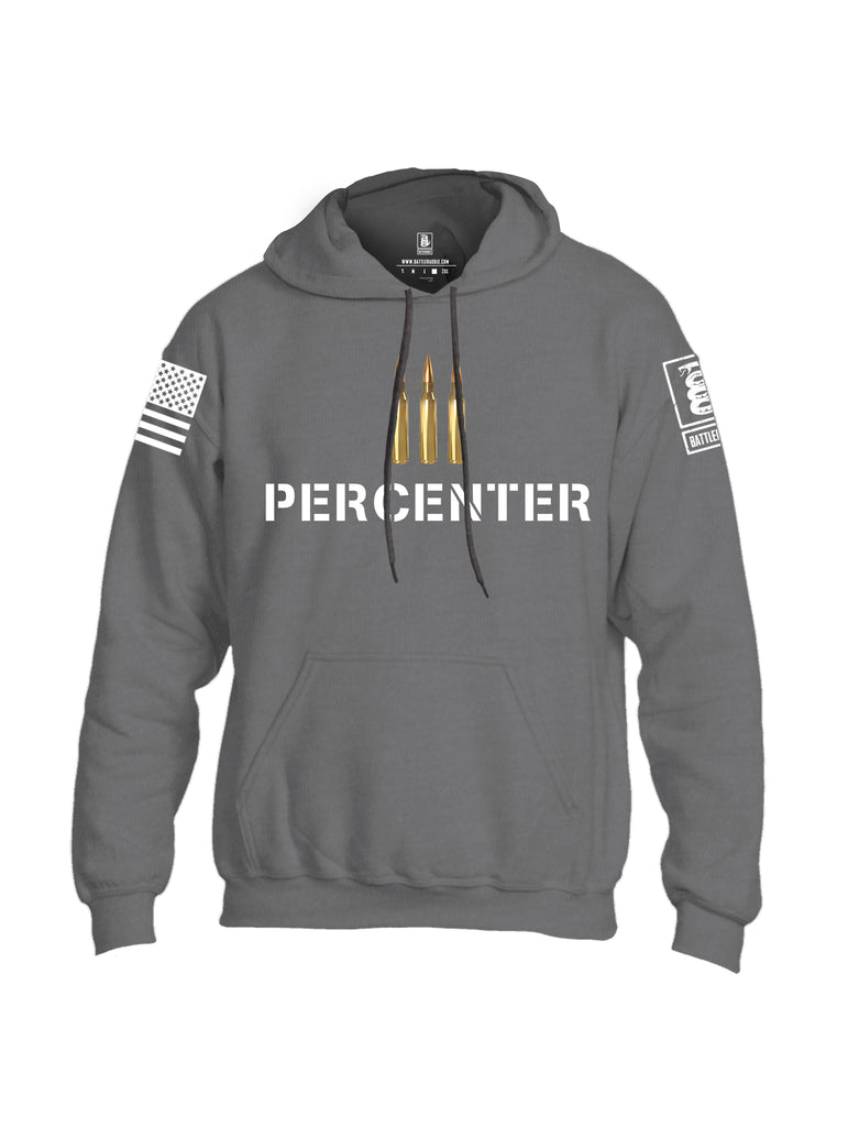 Battleraddle Iii Percenter White {sleeve_color} Sleeves Uni Cotton Blended Hoodie With Pockets