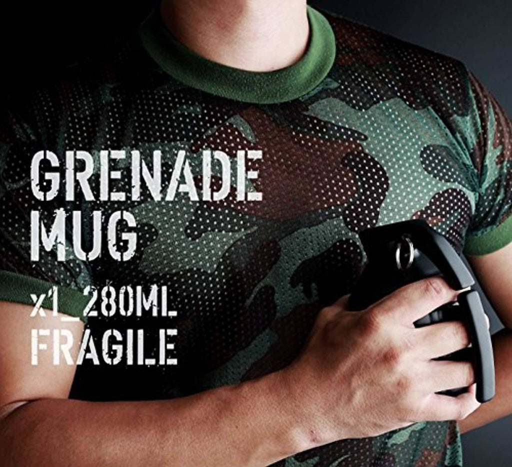 Battleraddle Grenade Shape Coffee Mugs 12oz shirt|custom|veterans|DSI