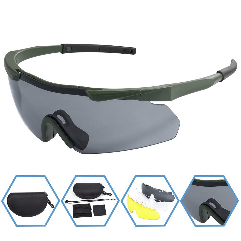 Battleraddle Tactical 3 Color Lens Sunglasses