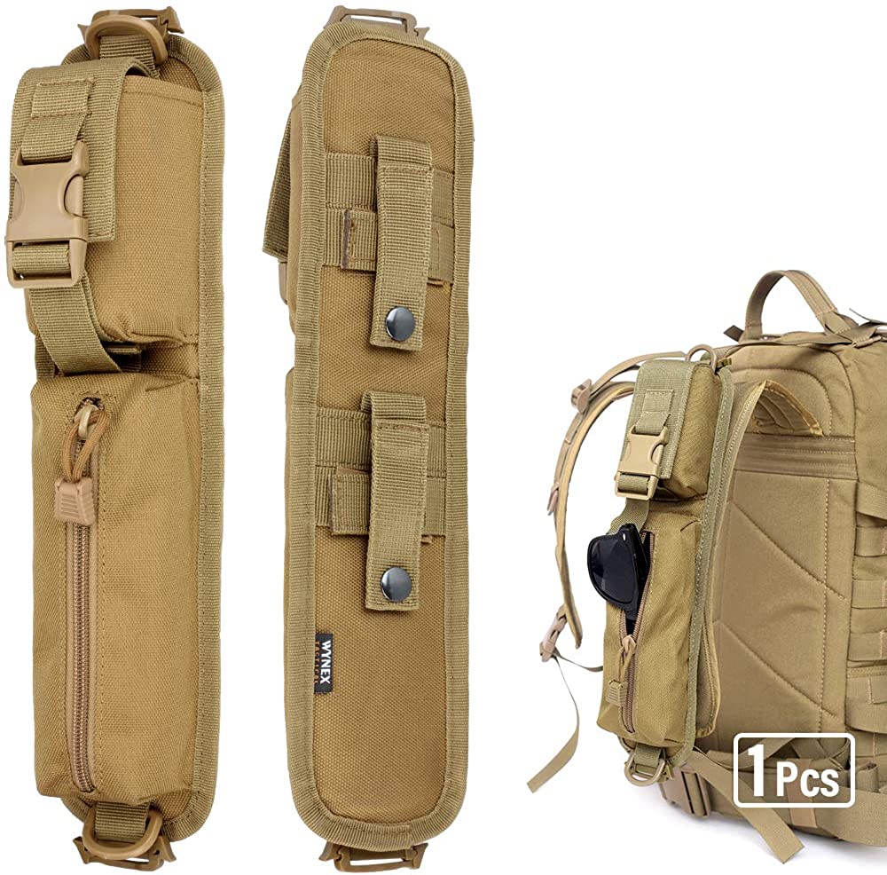 Battleraddle Tactical Molle Accessory Pouch, Backpack Shoulder Strap B –  Battleraddle® LLC
