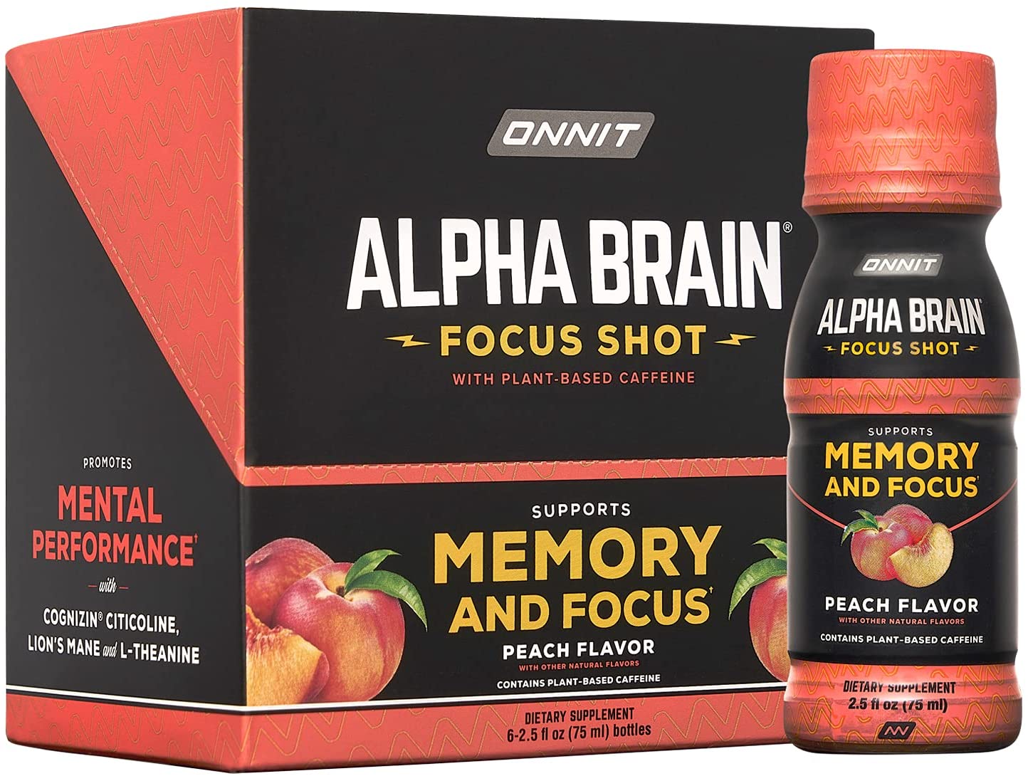 Onnit Alpha Brain Premium Nootropic Brain Supplement, 90 Count