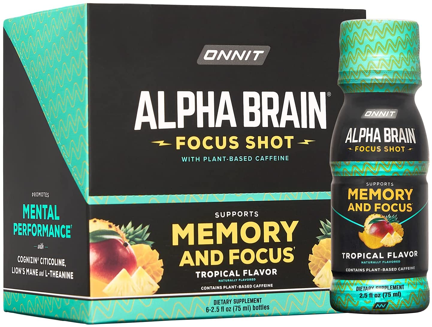 Onnit Alpha Brain Premium Nootropic Brain Supplement, 90 Count, for Men &  Women - Caffeine-Free Focus Capsules for Concentration, Brain & Memory  Support - Brain Booster Cat's Claw, Bacopa, Oat Straw