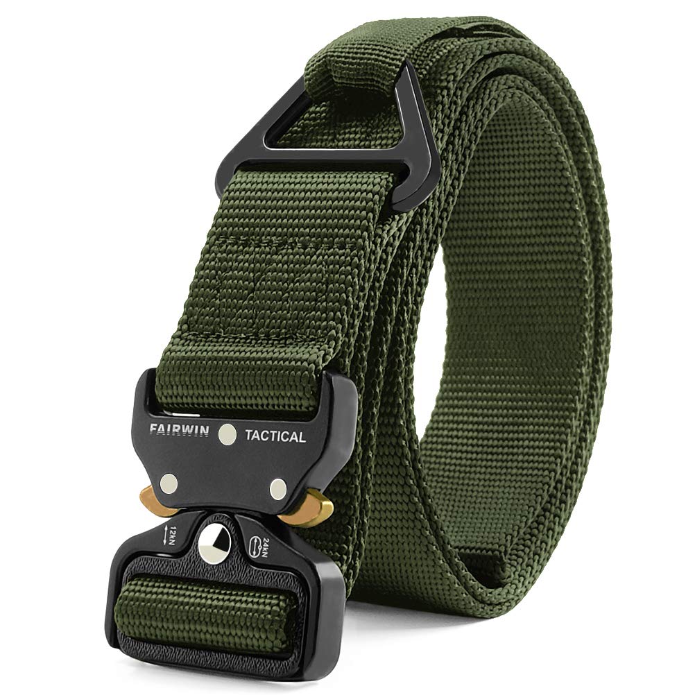 Battleraddle Military Belt with Quick Release Metal Buckle