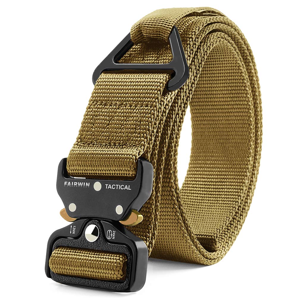 Battleraddle Military Belt with Quick Release Metal Buckle