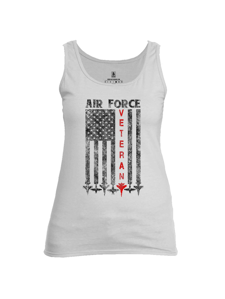 Battleraddle Air Force Veteran Womens Cotton Tank Top