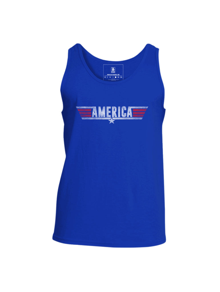 Battleraddle America Mens Cotton Tank Top - Battleraddle® LLC