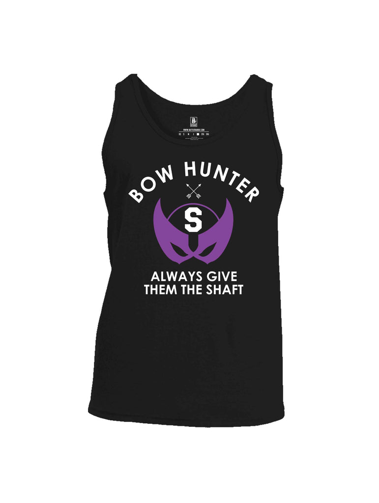 Battleraddle Bow Hunter Always Give Them The Shaft Mens Cotton Tank Top