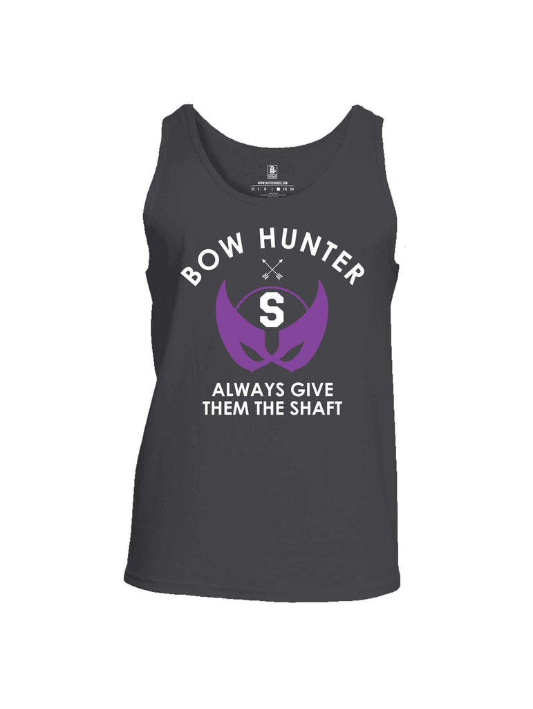 Battleraddle Bow Hunter Always Give Them The Shaft Mens Cotton Tank Top