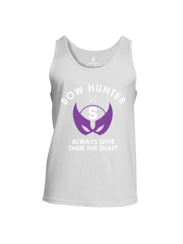 Battleraddle Bow Hunter Always Give Them The Shaft Mens Cotton Tank Top