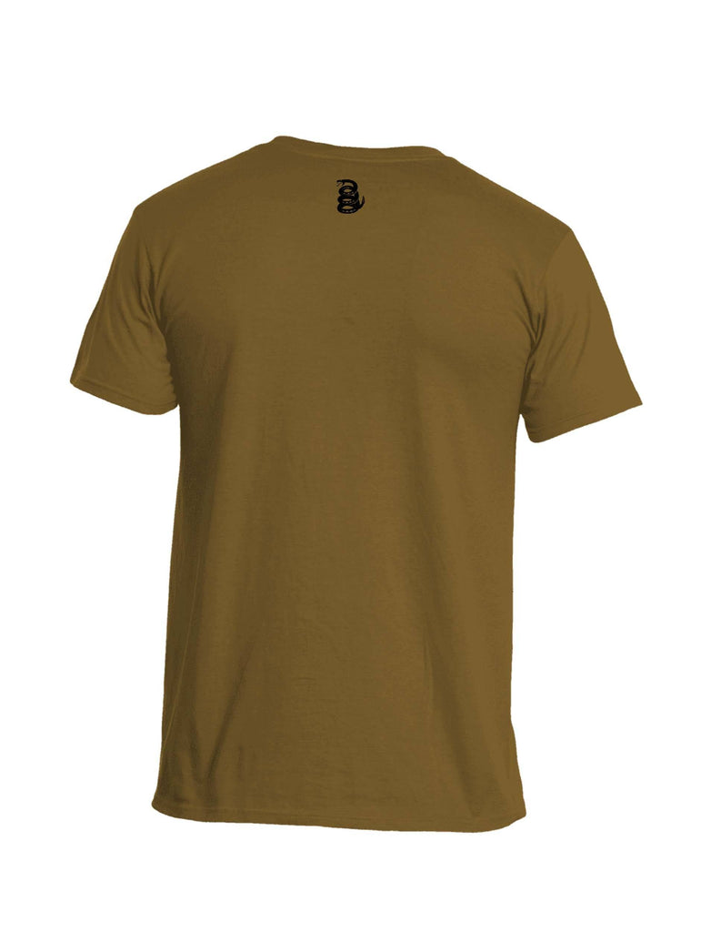 Battleraddle United States Space Force Black Snake Logo Mens Cotton Crew Neck T Shirt shirt|custom|veterans|Apparel-Mens T Shirt-cotton