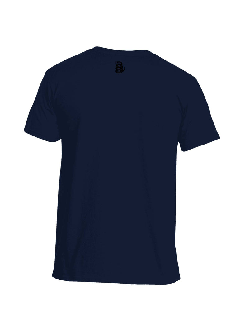 Battleraddle United States Space Force Black Snake Logo Mens Cotton Crew Neck T Shirt shirt|custom|veterans|Apparel-Mens T Shirt-cotton