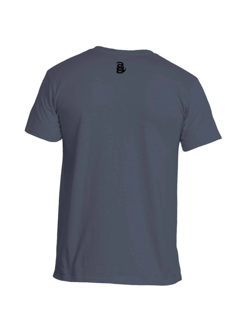 Battleraddle United States Space Force Black Snake Logo Mens Cotton Crew Neck T Shirt shirt|custom|veterans|Apparel-Mens T Shirt-cotton
