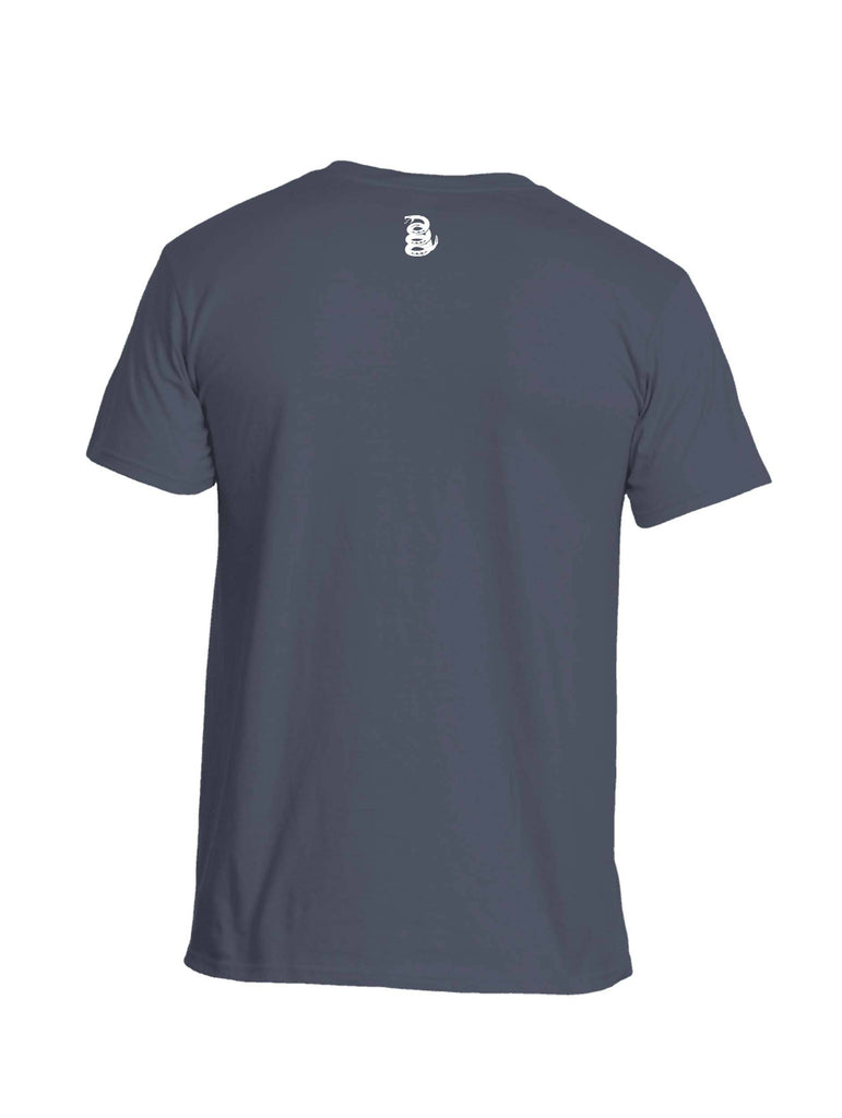 Battleraddle Combat Ninja White Snake Logo Mens Cotton Crew Neck T Shirt shirt|custom|veterans|Apparel-Mens T Shirt-cotton