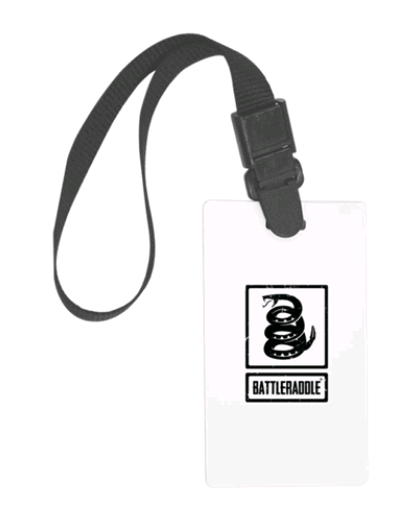 BattleRaddle Official Large Luggage Tag