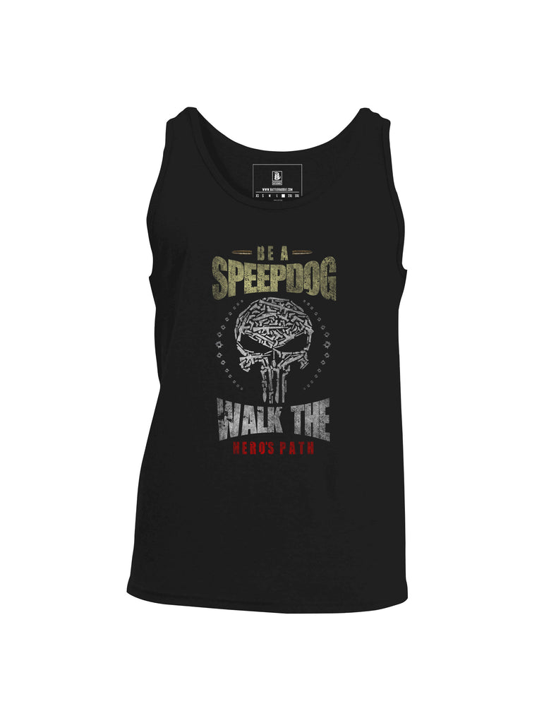 Battleraddle Be A SpeepDog Walk The Hero's Path Mens Cotton Tank Top - Battleraddle® LLC