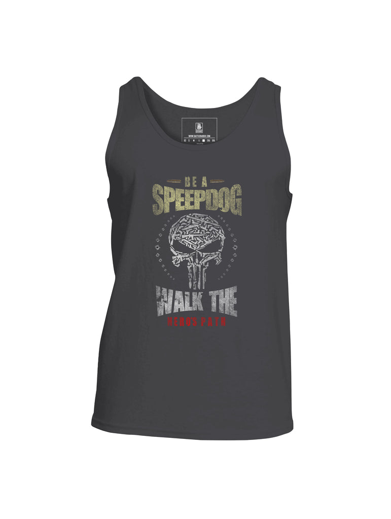 Battleraddle Be A SpeepDog Walk The Hero's Path Mens Cotton Tank Top - Battleraddle® LLC