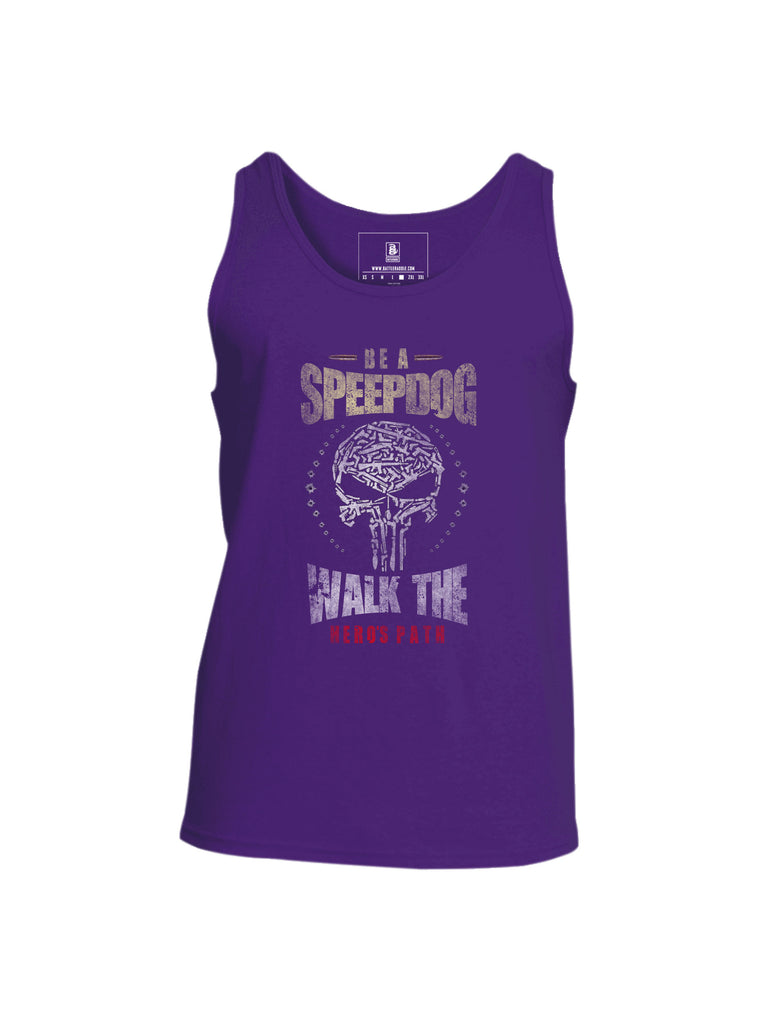 Battleraddle Be A SpeepDog Walk The Hero's Path Mens Cotton Tank Top - Battleraddle® LLC
